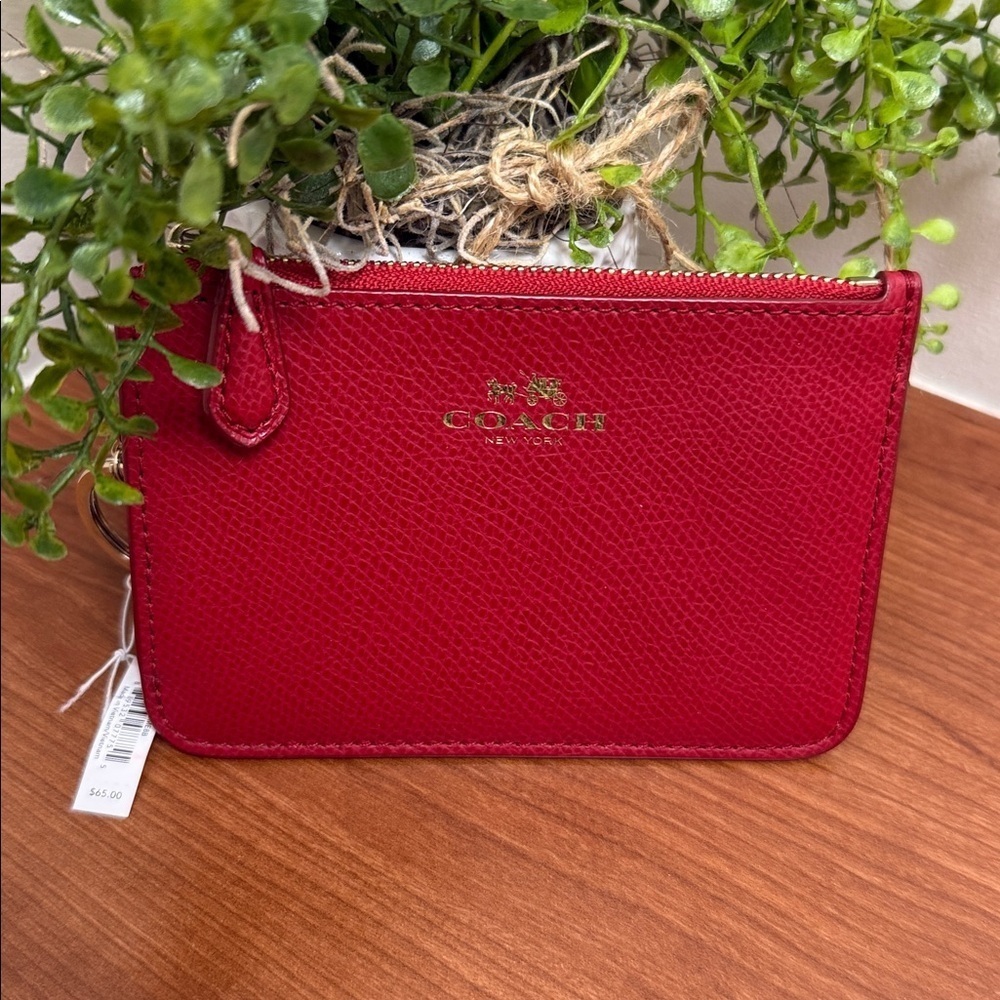 Coach Authentic F64064 2015 Coin/Card Wallet Giftable NWT